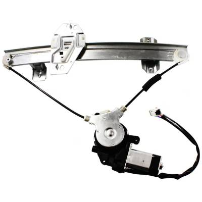 Passenger Rear Window Regulator With Motor Compatible With 1998-2004 Acura Rl Premium 3.5L V6