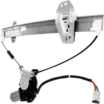 Rareelectrical - Left Front Window Regulator With Motor Compatible With 1998-2001 Acura Rl Se 3.5L (98) Base 3.5L - Image 2