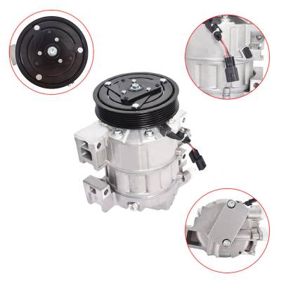 Rareelectrical - A/C Compressor Compatible With 2007-2012 Nissan Sentra 2.5L L4 Altima Sedan Dcs171c 6-Groove Clutch - Image 7