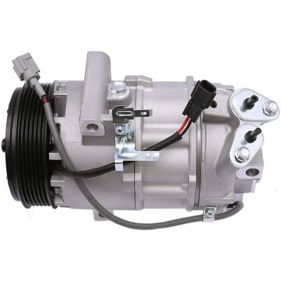 Rareelectrical - A/C Compressor Compatible With 2013-2019 Nissan Sentra 1.8L L4 Mra8de Sedan S Sv Sr Sl Pxc14 - Image 4