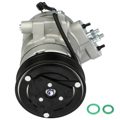 Rareelectrical - A/C Compressor Compatible With 2010-2013 Ford Transit Connect 2.0L L4 Xl Xlt 2008-2011 Focus Sedan - Image 4