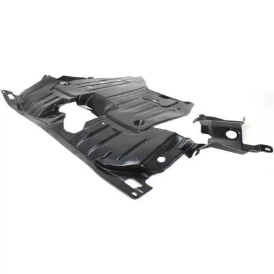 Rareelectrical - Front Under Engine Cover Compatible With 2004 Acura Tsx Base 2.4L (04) 74111-Sea-E02 Lower Under - Image 2