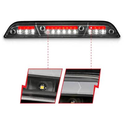 Rareelectrical - Led Third Brake Light Compatible With 2015-2020 Ford F-150 Ssv (17-20) Xl (17-20) Xlt Police - Image 3