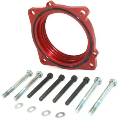 RAREELECTRICAL - New Aluminum Throttle Body Spacer Compatible With Chrysler Dodge Jeep Challenger R/T Scat Pack - Image 2