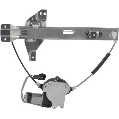 Rareelectrical - Left Rear Window Regulator With Motor Compatible With 2006-2016 Chevrolet Impala Ls 3.9L (10-11) - Image 2