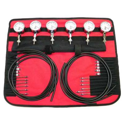 6-Cylinder Carb Sync Tool Kit Compatible With Motorcycle Marine V6 Engines Carburetor Synchronizer
