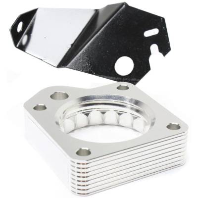 RAREELECTRICAL - Aluminum Throttle Body Spacer Compatible With 1990-2000 Ford Explorer Xlt 4.0L (91-00) Ranger Custom - Image 2