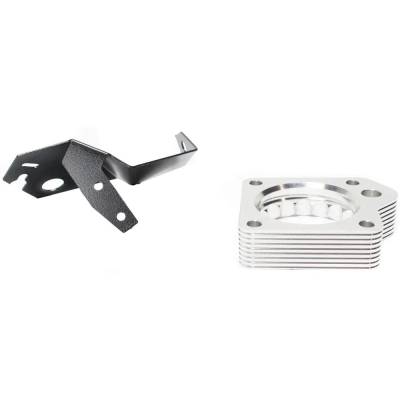 RAREELECTRICAL - Aluminum Throttle Body Spacer Compatible With 1990-2000 Ford Explorer Xlt 4.0L (91-00) Ranger Custom - Image 4
