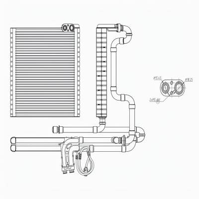 Rareelectrical - New A/C Evaporator Core Compatible With Toyota Corolla Xse Hatchback Gr Corolla Morizo Edition Prius - Image 5