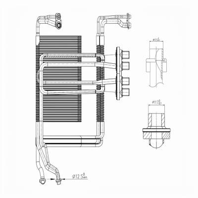 Rareelectrical - A/C Evaporator Core Compatible With Bmw X3 M Competition Sport Utility X4 M40i Z4 Sdrive20i M Sport - Image 5