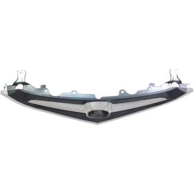 Rareelectrical - Chrome Center Bar Grille Assembly Compatible With 2002-2003 Acura Tl Type-S 3.2L (02-03) Base 3.2L - Image 4