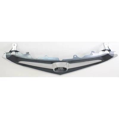 Rareelectrical - Chrome Center Bar Grille Assembly Compatible With 2002-2003 Acura Tl Type-S 3.2L (02-03) Base 3.2L - Image 6