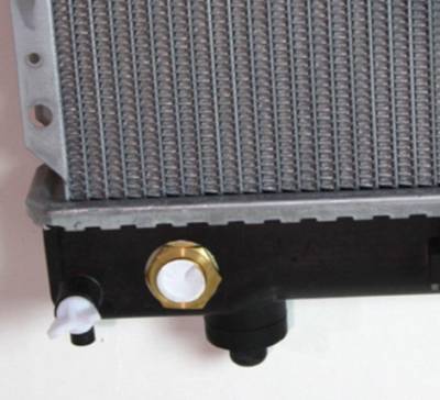 Rareelectrical - New Radiator Assembly Compatible With Dodge 87-99 Dakota 2.2L 2.5L 3.9L L4 V6 2507Cc 3906Cc 4874198 - Image 2