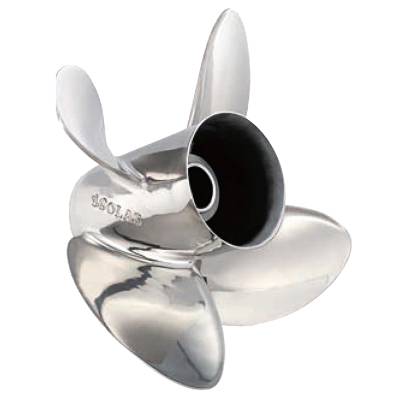 Rareelectrical - New Stainless Steel Propeller Compatible With Volvo Penta Aquamatic 3L 4.3L 5L 5.7L 5.8L 7.4L 8.1L - Image 1