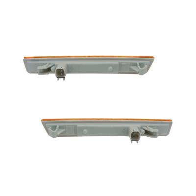 Rareelectrical - New Side Marker Light Pair Compatible With Dodge Challenger 2015 68195788Ab 68195789Ab Ch2551132 - Image 2
