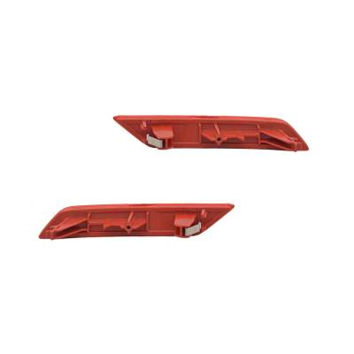 Rareelectrical - New Pair Of Reflector Lights Compatible With Honda Civic 2013-2015 Ho1184105 33505-Tr0-A51 - Image 2