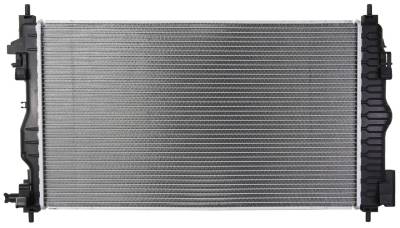 Rareelectrical - New Radiator Assembly Compatible With Buick 10-13 Lacrosse Regal 2.4L 3.0L 3.6L L4 V6 2384Cc 2468 - Image 2