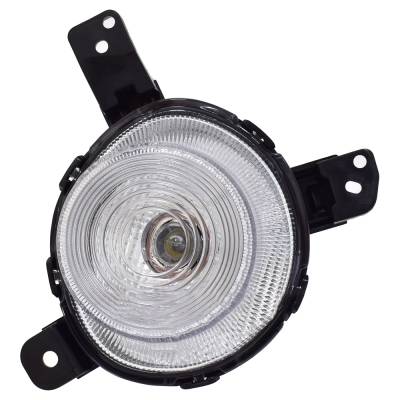 Halogen P21w Daytime Running Light Assembly Left Driver Side Compatible With 2019-2021 Kia Forte Fe