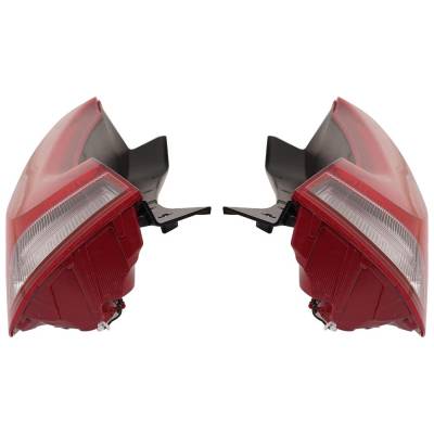 Rareelectrical - Halogen Tail Light Assembly Right Left Pair Outer Compatible With 2020-2022 Kia Soul X-Line 2.0L Ex - Image 3