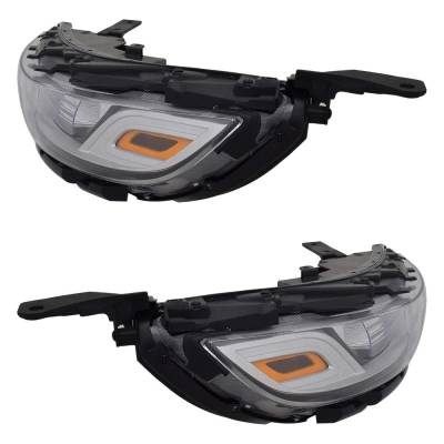 Rareelectrical - Halogen Daytime Running Light Assembly Right Left Pair Compatible With 2020-2022 Kia Soul S - Image 3