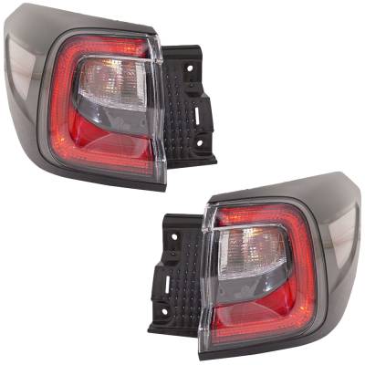 Rareelectrical - New Pair Of Outer Tail Lights Compatible With Subaru Outback Onyx Edition Premium Touring Wagon - Image 3