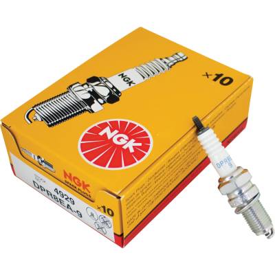 Rareelectrical - Motorcycle Atv Spark Plug Pack Of 10 Compatible With 1980-2017 Honda Kawasaki Yamaha Suzuki Dpr8ea-9 - Image 3