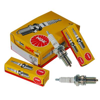 Nickel Spark Plug Pack Of 10 Compatible With 1968-2004 Honda Kawasaki Suzuki Yamaha Bmw 2000 D8ea