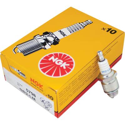 Rareelectrical - Spark Plug Pack Of 10 Resistor Compatible With Ngk Br2lm 5798 B2lm Champion Rj19lm J19lm Carlton - Image 3
