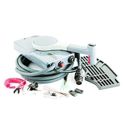 10-Pin Push To Open Control Box 703 16Ft Harness Compatible With 2002-2005 Yamaha F30 F40 F50 F60