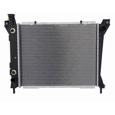 Rareelectrical - Radiator Compatible With 1986-1997 Ford Aerostar Van 2.8L 3.0L V6 Crossflow 26Mm Aluminum Core - Image 2