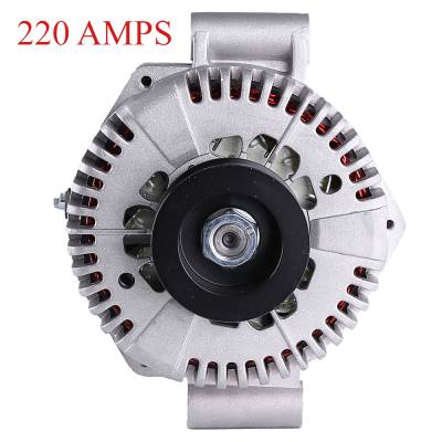 Rareelectrical - New 220A High Amp Alternator Compatible With Ford F-450 Super Duty 2008-10 7C3z-10346-Carm1 - Image 6