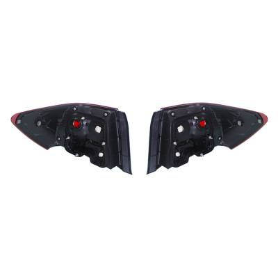 Rareelectrical - New Left And Right Outer Tail Lights Compatible With Subaru Impreza Wrx 2008-2013 Su2819101 - Image 2