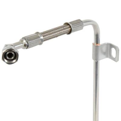 Rareelectrical - New Turbo Oil Line Compatible With Audi A4 Base 1.8L L4 1997-1999 A4 Quattro Base 1.8L L4 1997-1999 - Image 3