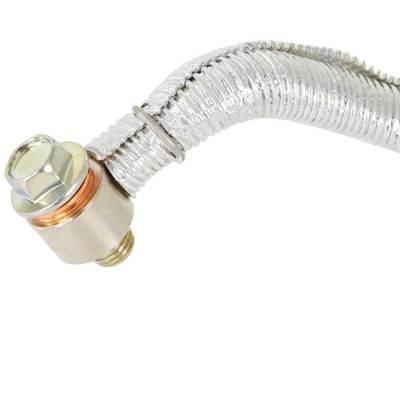 Rareelectrical - New Turbo Oil Line Compatible With Mazda 3 Mazdaspeed 2.3L L4 2007-2013 6 Mazdaspeed 2.3L L4 - Image 2