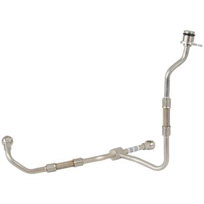 Rareelectrical - New Turbo Oil Line Compatible With Ford F-250 Super Duty Harley-Davidson Edition 6.4L V8 2008-2010 - Image 1