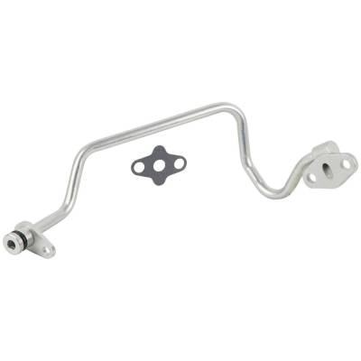 Rareelectrical - New Turbo Oil Line Compatible With Ford F-250 Super Duty Lariat 6.0L V8 2003-2007 F-250 Super Duty - Image 1