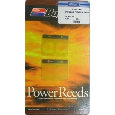 New Power Series Dual-Stage Reed Valve Petals Compatible With 1999-2000 Kawasaki Kx125 Kx 125 124Cc