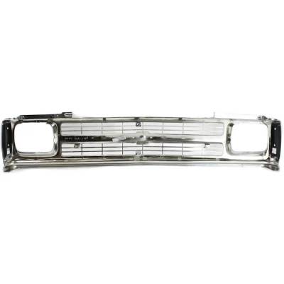 Rareelectrical - Chrome Grille Assembly Compatible With 1991-1994 Chevrolet Blazer Base 4.3L (91-94) Lt 4.3L (94) - Image 4