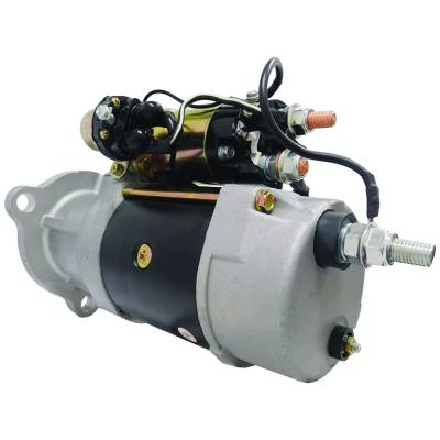 Rareelectrical - New Starter Motor Compatible With Cummins Isx Ism Engine 10461756 10478988 10478990 10479100 - Image 2