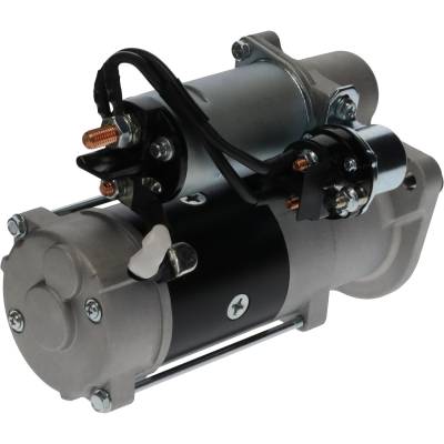 Rareelectrical - Starter Motor Compatible With 2007-2018 Freightliner M2 106 M2 112 108Sd 114Sd Cummins Isb 6.7L Blue - Image 8