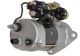 Rareelectrical - New 12V 11 Tooth 6.4Kw Starter Motor Compatible With 96-07 Kenworth C500 Compatible With Caterpillar - Image 2