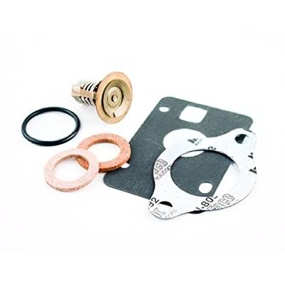 New 160°F Operating Temperature Thermostat Kit Compatible With Omc I/O 4 Cyl 190Cc 4 Cyl 140Cc 4.3L