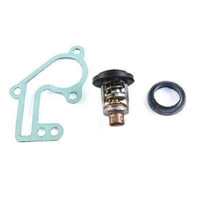 New 143°F Operating Temperature Thermostat Kit Compatible With Mariner Yamaha 2 Cyl 2.205 Bore 9.9