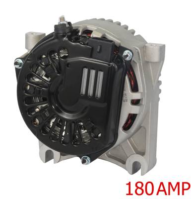 Rareelectrical - New 180 Amp Alternator Compatible With 1995-2004 Lincoln Town Car Continental Aviator 4.6L V8 281Cid - Image 2