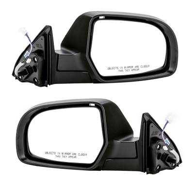 Rareelectrical - New Pair Of Mirrors Compatible With Subaru Legacy Sedan Outback Wagon 2.5I Limited 4 Door 2.5L 2014 - Image 2