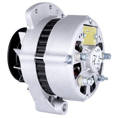 Rareelectrical - 12V 51 Amp Alternator Compatible With New Holland Utility Tractor 345C 420 445 445A 445C 450 515 - Image 4
