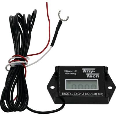 Rareelectrical - Tachometer Compatible With Briggs Stratton Kohler Honda Toro Lawnboy Mowers Lighted Display 6Ft - Image 1
