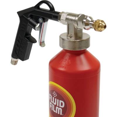 Rareelectrical - Spray Gun Kit Undercoating 175 Psi Compatible With Fluid Film Ffsg, 360° Flexible Wand, Adjustable - Image 3