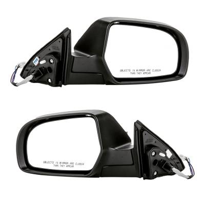 Rareelectrical - New Pair Of Mirrors Compatible With Subaru Legacy 3.6R Premium Sedan 4 Door 3.6L 2011 2012 2013 2014 - Image 2