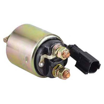 New Starter Solenoid Compatible With Nissan Sunny Primera Europe 12V 3-Terminal 2 Hole Mount